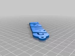 Chris G - Name Keyring / Keyfob