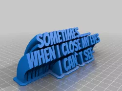 CLOSE MY EYES