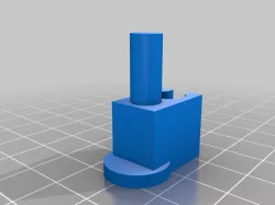 Deck chair headrest lock