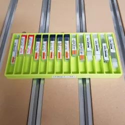 END MILL TRAY 14PC