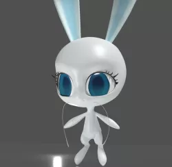 Fluff Bunny - Miraculous Ladybug: Kwami of Evolution