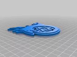 Full Metal Alchemist Homunculus Keychain