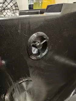IKEA Overflow Sink