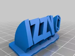 IZZY NAME SIGN