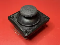 Joystick panel mount / bezel for "PS2" joystick modules