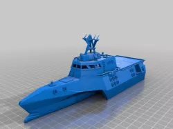 LCS - A Littoral Combat Ship Bath Boat