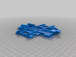 Lego Duplo Compatible Train Track Crossing 90