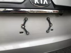 Licence plate adapter // adaptador de matricula o patente