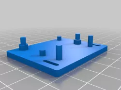 LM2596 + mini voltmeter mount