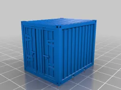 Mini Container HO for construction site, chantier, 6, 8 and 10ft