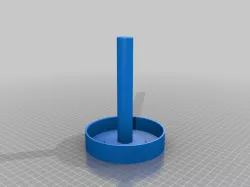 Mini spool holder with tray