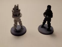 Miniatures from Last ninja 2