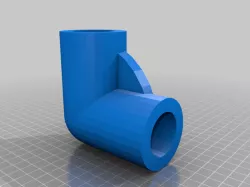 My Customized elbow for joining PVC pipe