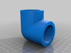My Customized elbow for joining PVC pipe