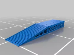 My Customized Model Loading Dock with Optional Ramp/Steps