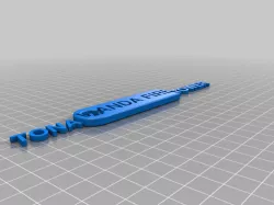 My Customized Personalized Key Chain