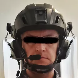 Peltor mount adapter for David Clarke One-X headset