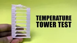 PLA temperature tower gcode for Ender 3 v3