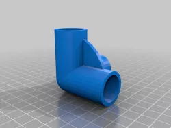 PVC 3 way elbow 20mm