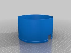 RC Skirtless Hovercraft - Single Motor Craft Stability Duct