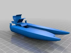 Rubber Band Paddle Boat