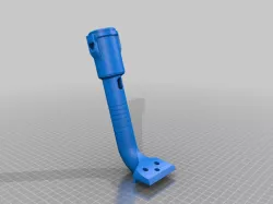 Scoop handle with Integrated bag holder