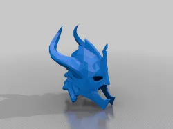 Skyrim DragonBone Helmet