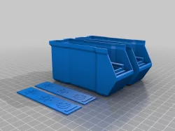 Stackable Daily Pill Boxes with lids