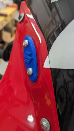 Suzuki SV650S Mirror Block Off Blates