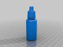 Vallejo Paint Bottle CAD Model
