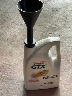 Vented funnel
