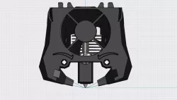 Voron stealthburner for bambu hotend