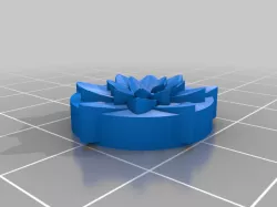 Water Lily Button