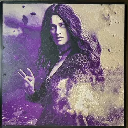 Yennefer in Purple - Hueforge Print