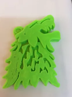 3D printed Game of thrones key chain