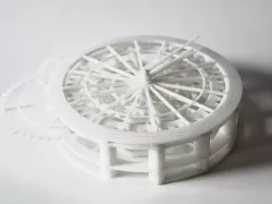 3D printed mechanical clock
