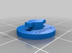 Airsoft Midcap sping cap for M4 loaders