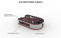 Anti Skid Pedals Support