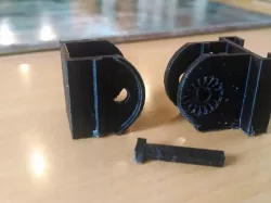 AR Drone 2.0 Camera Swivel Mount Mod - repaired