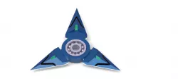 Arrow pointed fidget spinner
