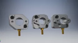 Billet manifold for Zenoah GP460 and CY R460 engines