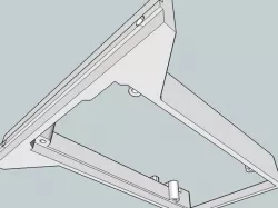 Bracket For RAMPS On Kossel Mini