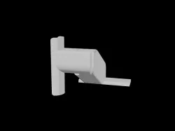 Cable holder for the 3D printer printhead CLC(RepRap)