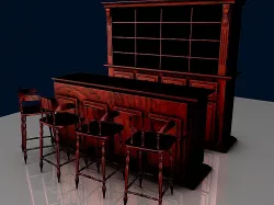 CLASSIC AMERICAN BAR   KARAJKO CAD