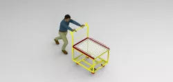 Design of Industrial trolley