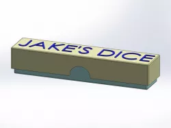 Dice Holder for 6 Dice