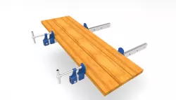 DIY wood clamps