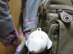 Dog head key holder