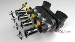 Engine air box - intake