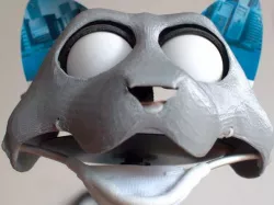 Fursuit- or puppet-head base - version10